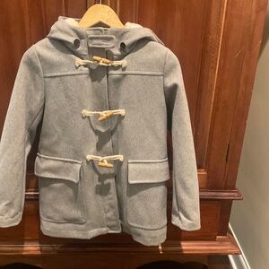 Crewcuts by J Crew  Girls   Hooded  Wool Peacoat, Size 12